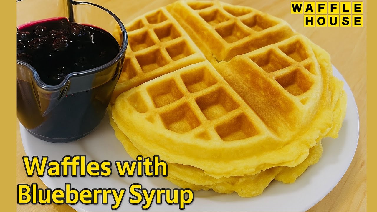 Waffle House Blueberry Waffle