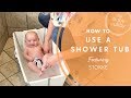 Newborn Bath: Stokke Flexi Bath How-To