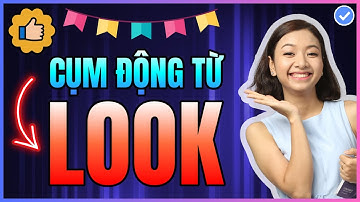 (Ghi nhớ) 20 cụm động từ với LOOK thường gặp nhất BẮT BUỘC phải thuộc để giao tiếp tiếng Anh nè