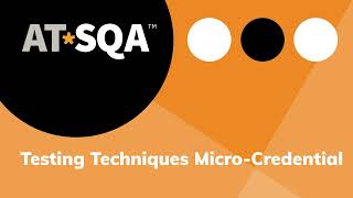Test Techniques Micro-Credential