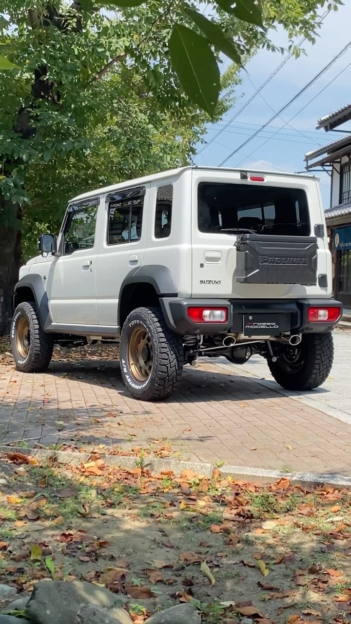 ジムニー⭐︎シエラ⭐︎ノマド⭐︎ロッソモデロDUSSEL EX G-STYLE ロッソモデロマフラー DUSSEL EX G-Style ステンレスオーバルテール