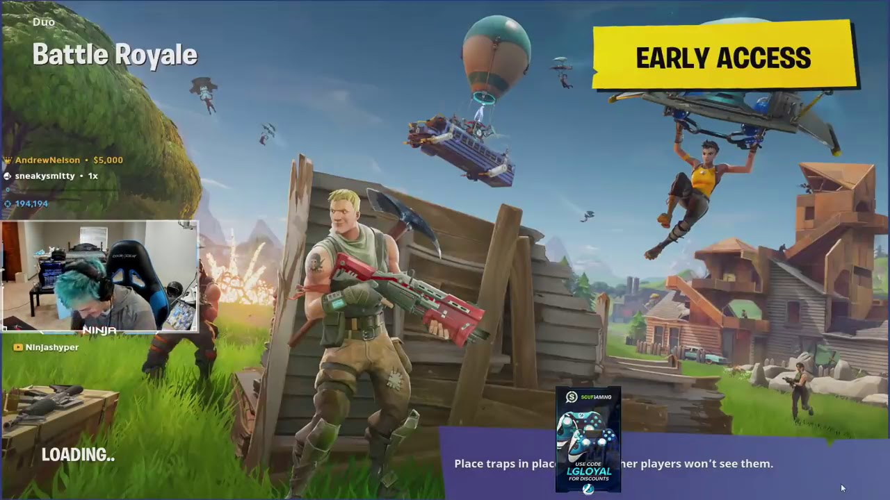 FAKE LAUNCH PAD TRAP!   Fortnite Funny Fails and WTF Moments! 