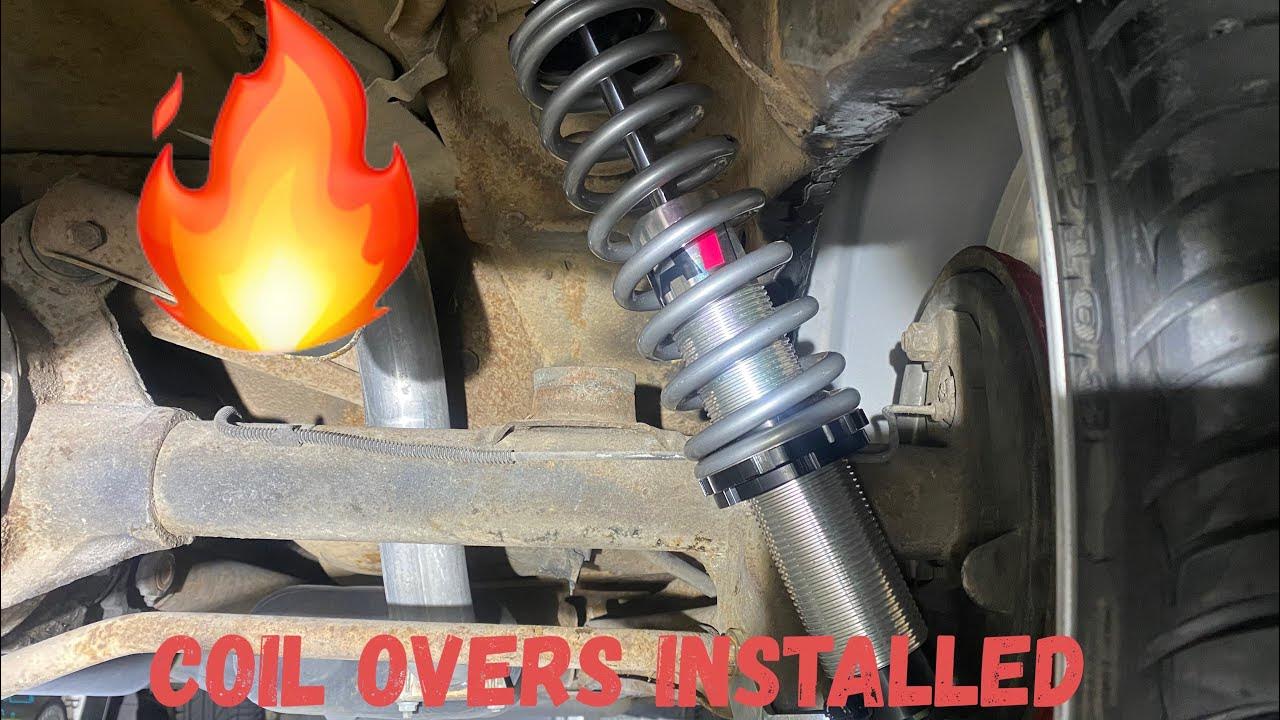 INSTALLING QA1 COILOVERS ON MY SS MONTE CARLO YouTube