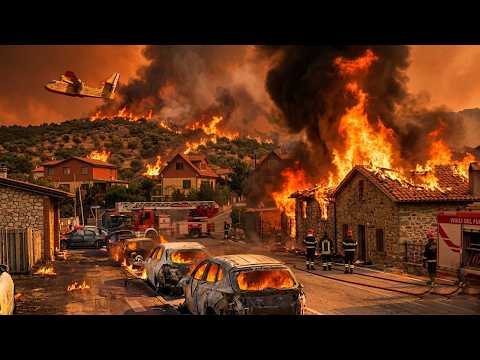 Video Europe Blazing: Massive Wildfires Hit Italy and the Netherlands, Mass Evacuations