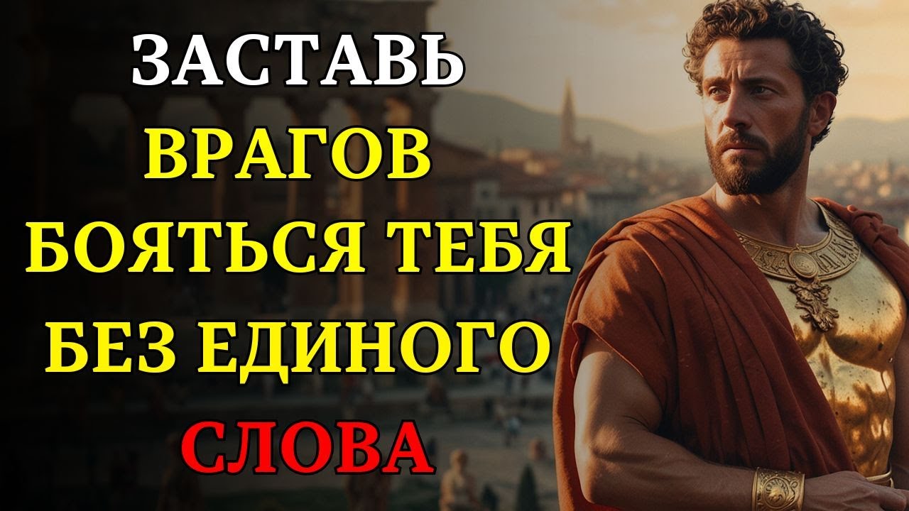 Как заставить врагов бояться вас, не произнося ни слова. 7 МОЩНЫХ СТРАТЕГИЙ | СТОИЦИЗМ