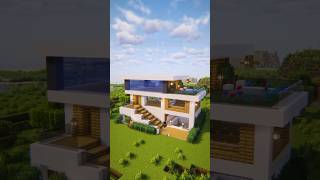 Minecraft Modern House Tutorial🏠 #minecraft