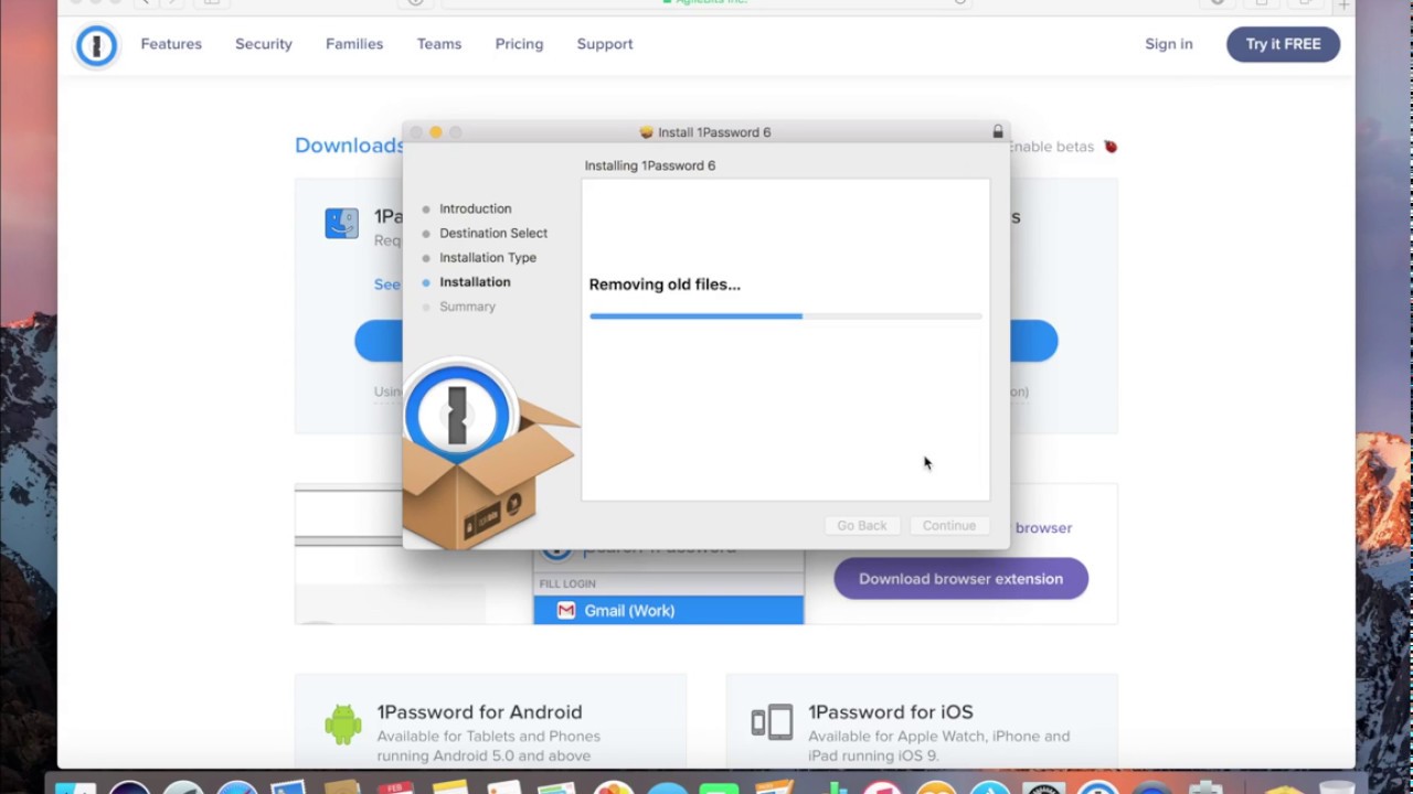 1password pour pc