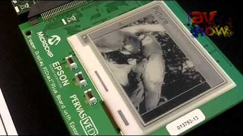ISE 2012: Pervasive Display Shows e-Paper and e-Ink Solutions
