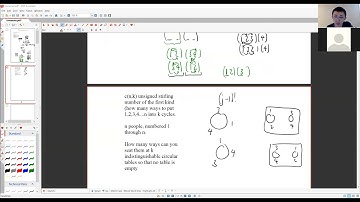 Stirling Numbers of the First Kind Lesson, Ramsey Theory Talk