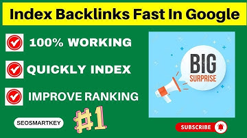 Index Backlinks Fast In Google 2026 | Free Backlinks Indexing Tool 2026