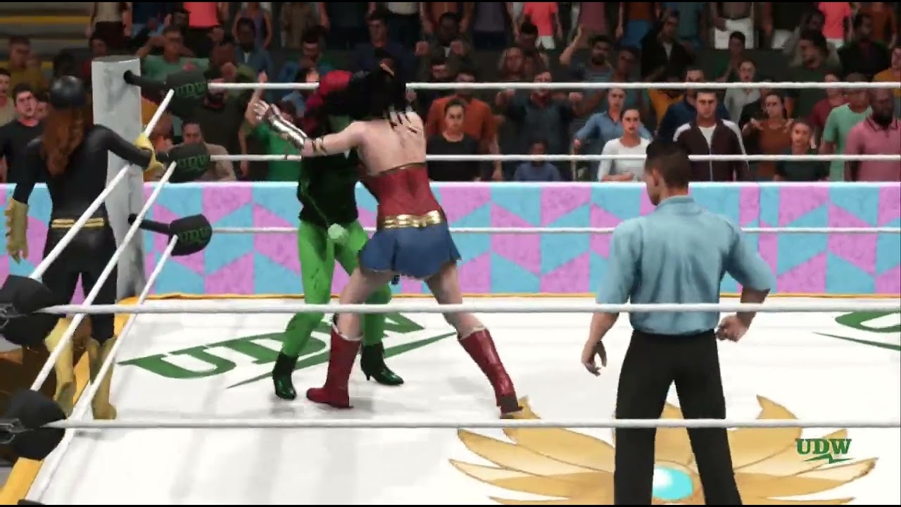 Batgirl/Wonder Woman vs. Harley Quinn/Poison Ivy