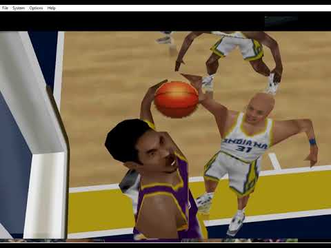 NBA Courtside 2  Los Angeles lakers vs Indiana Pacers