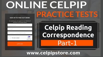 Celpip Reading Part 1: Reading Correspondence