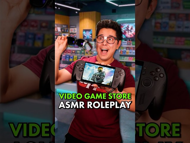 The Modern Video Game Store | ASMR Roleplay