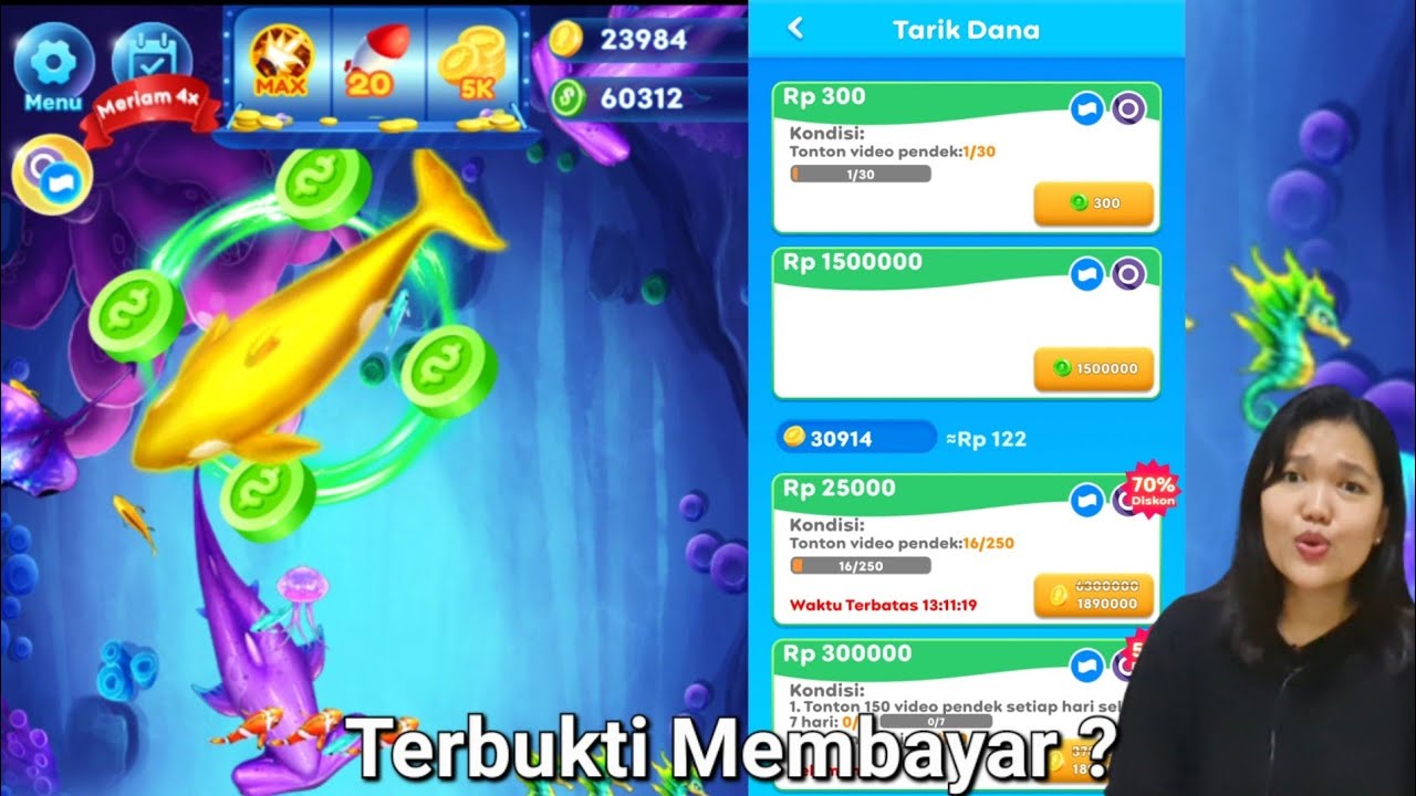 Aplikasi Game Penghasil Uang Golden Fish Terbukti Membayar? Scam