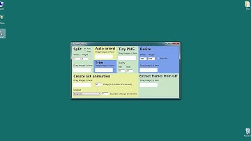 How to extract frames (PNG images) from GIF animation with one click