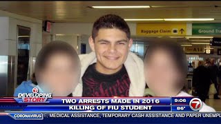 2 arrested in 2016 murder of FIU student