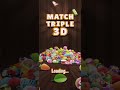 match triple 3D daily bonus/quest gameplay.