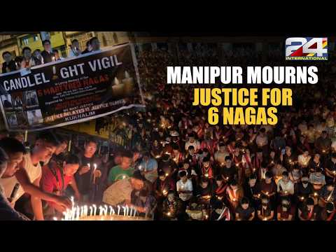 Manipur Mourns: Candlelight Vigil Held After 6 Naga Individuals Killed in Violence
