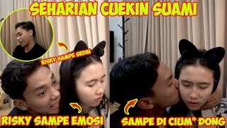 PRANK CUEKIN RISKY BIKIN BAPER