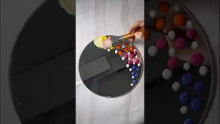 Coloring A Mirror With Acrylic Technique ✨🪞 So Satisfying To Watch 😌