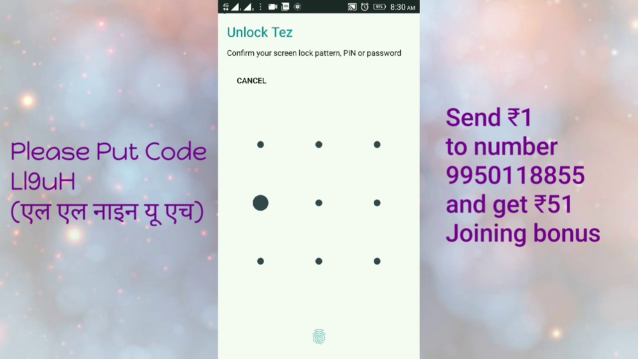 Google Pay (Tez App)  Refer and Earn (Referral Code Ll9uH) Get ₹51 Welcome Bonus