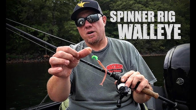 Smashing Walleye on Spinner Rigs w/ Plastic Crawlers (How-To