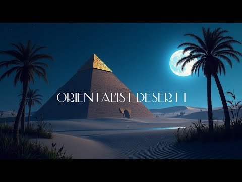 Ancient Egyptian Ambient Music For Meditation, Sleep, Study | ORIENTALIST DESERT I | 4K