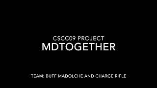 CSCC09 Project Demo
