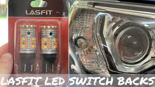 Lasfit LED Switch Backs Install - NO RESISTOR NEEDED!