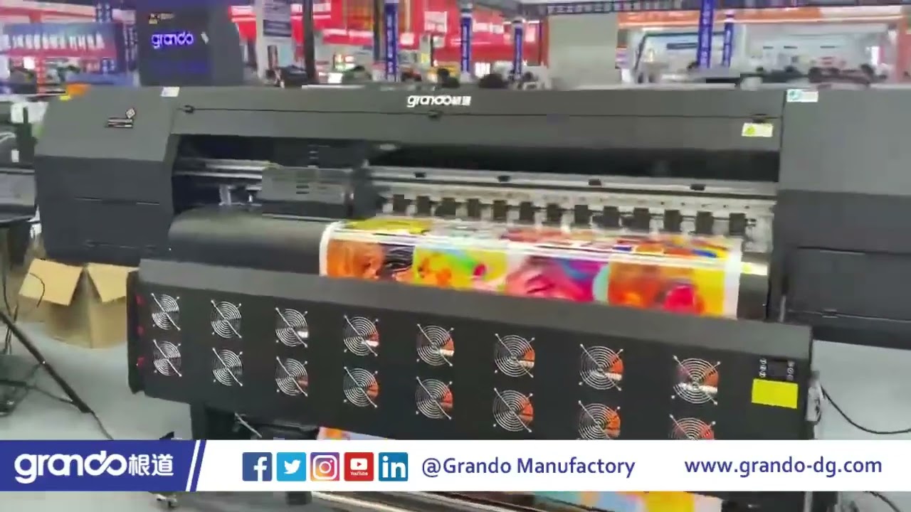 Grando Eco solvent  printer BEJ1804S . Whatever which fields you are in , All can meets your needs