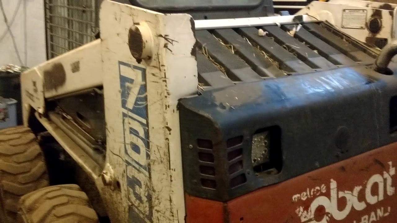 LED lights on Bobcat 763 YouTube