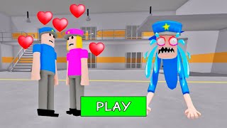 SECRET UPDATE | BABY POLICE COP FALL IN LOVE WITH BABY POLICE GIRL? SCARY OBBY ROBLOX #roblox #obby