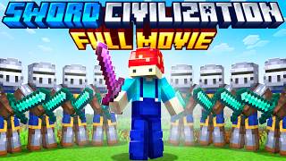 Minecraft, but I join SWORD CIVILIZATION [FULL MOVIE]