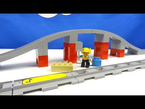 LEGO DUPLO 10872 Train Bridge and Tracks 10872 YouTube