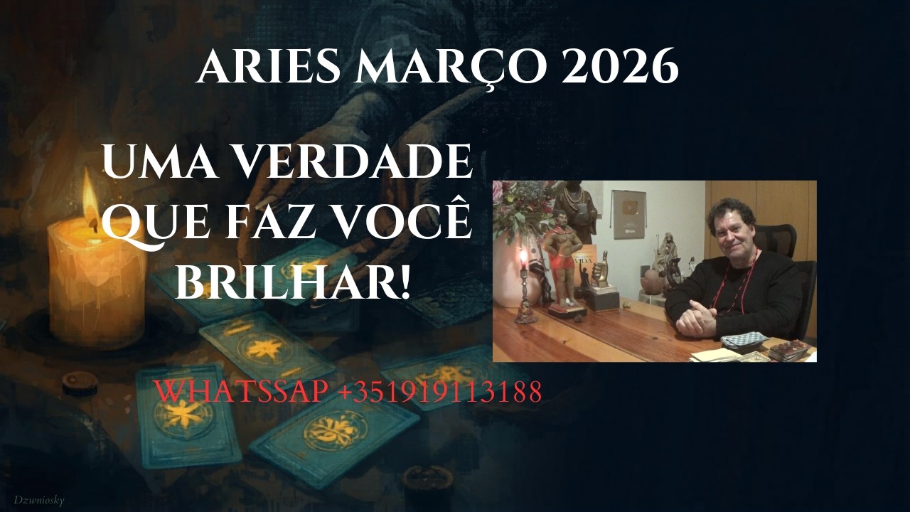 ARIES MARÇO 2026 ♈UMA VERDADE FAZ VOCÊ BRILHAR