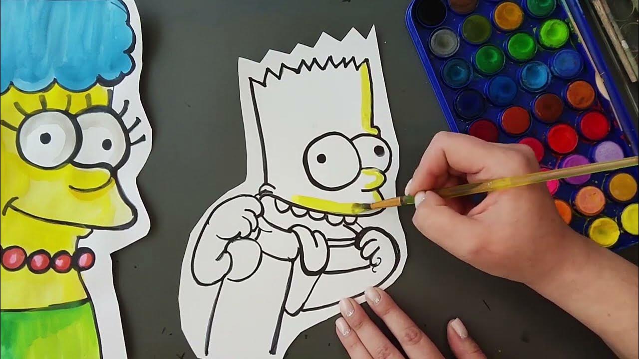 How to DrawThe Simpsons | The Simpsons | Step By Step Tutorial