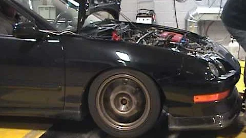 500+hp Turbo Integra on the Dyno - GT3076R@30psi