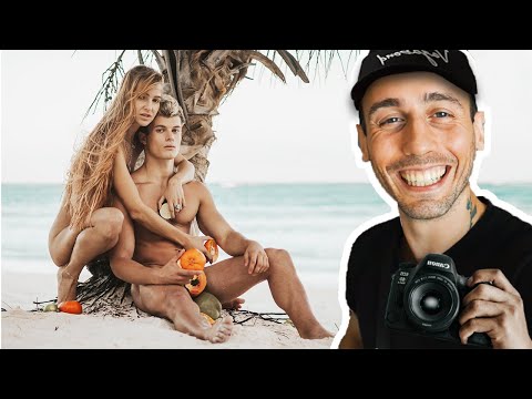 Boudoir Couple Shoot On Tulum Beach