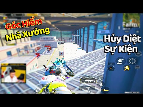 Tony Hướng Dẫn TuấnHC Trèo Góc Cực Hiểm Nhà Xưởng Càn Quét Map Sự Kiện | PUBG Mobile