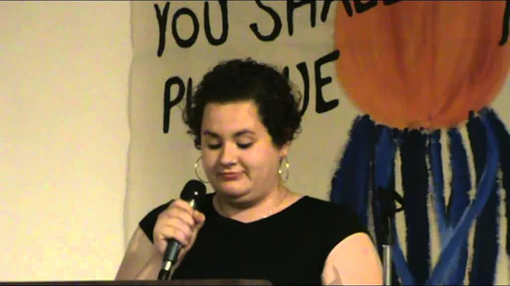 Katherine Macias -- JOIN for Justice 2015 Siyyum