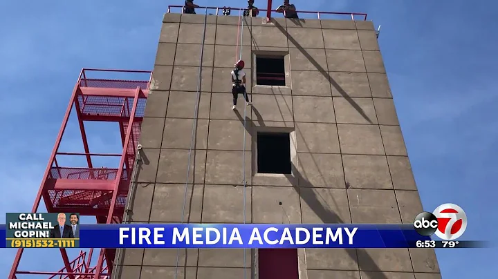 Rosemary Montanez graduates from the Fire Media Ac...