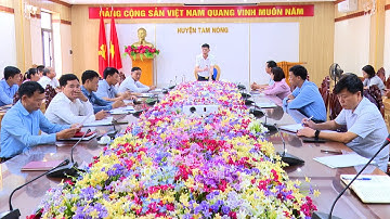 Tin 24.10. Tam Nông tập huấn nghiệp vụ tiếp công dân, xử lý, giải quyết đơn khiếu nại, tố cáo.
