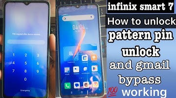 Infinix Smart 7 Hard Reset | Infinix (X6517) Pattern lock Remove Without Pc