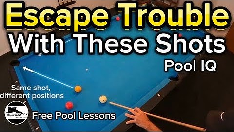 A stroke-shot you need to know (free Pool lessons)