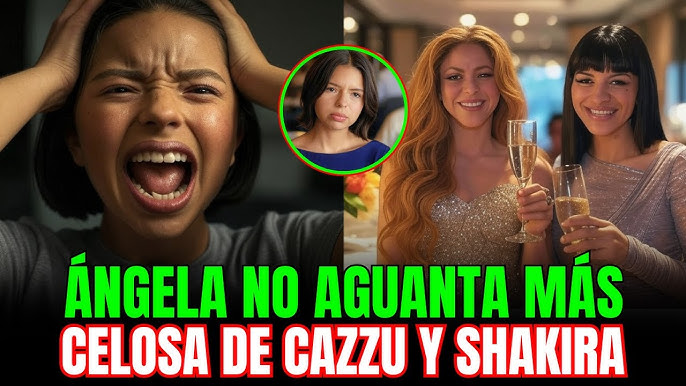 💥ÁNGELA AGUILAR NO LO SOPORTA MÁS💥 CELOSA DEL EXITO DE CAZZU CON SHAKIRA - YouTube