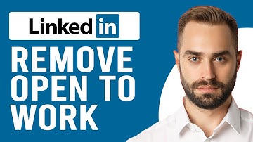 How to Remove Open to Work on LinkedIn (LinkedIn Tutorial)