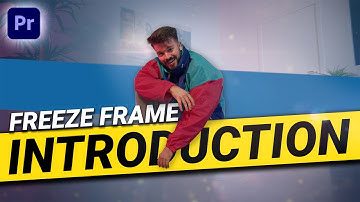 How to make a FREEZE FRAME INTRODUCTION (Premiere Pro Tutorial)
