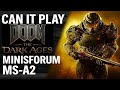 Minisforum MS-A2 Can it Play DOOM: The Dark Ages? Minisforum MS-A2 Series Part 8 Ultimate #homelab