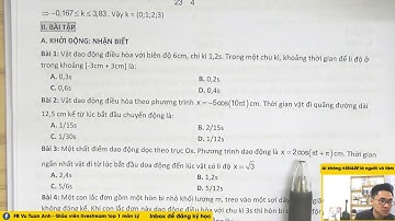 (DẠY LẠI 0-8 )ĐẠI CƯƠNG DAO ĐỘNG, ĐƯỜNG TRÒN PHA | Thầy Vũ Tuấn Anh - Vật lý